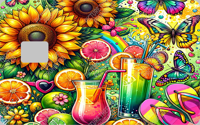 Bank  Card Sticker-BC-340